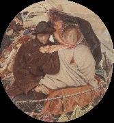 Ford Madox Brown The Last of England Sweden oil painting artist